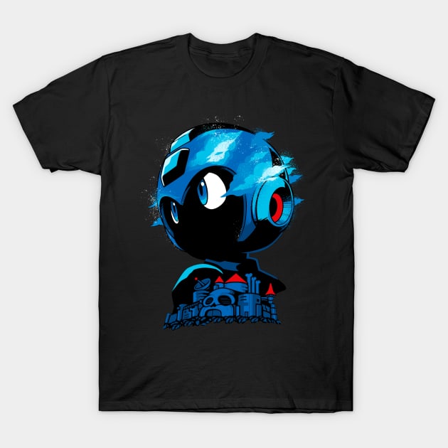 Silhouette of MegaHero T-Shirt by Hulkey